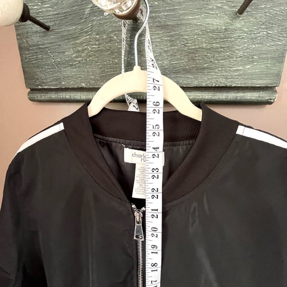 Charlotte Russe Full Zip Black Jacket - Size XL - Picture 6 of 6